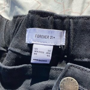 Plus Size Denim Cargo Joggers